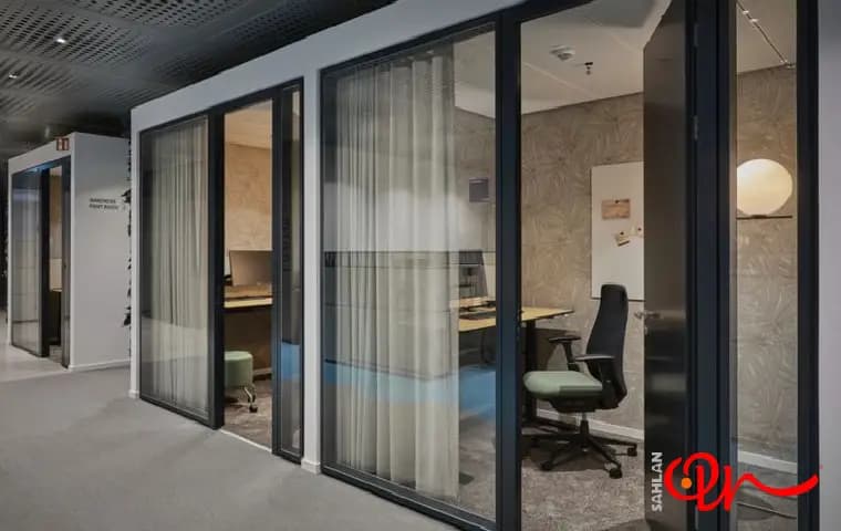 مقایسه پارتیشن فریم دار با فریم لس|بهترین پارتیشن محیط اداری