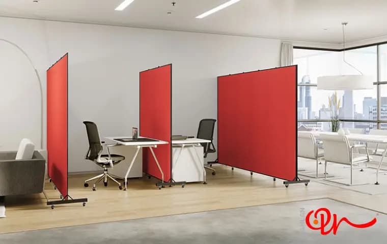 پاراوان اداری | روشی عالی و سریع برای جداسازی فضاهای کار