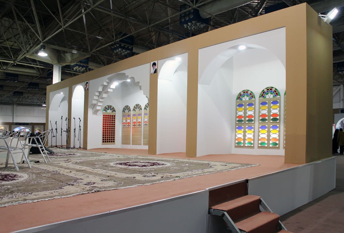 سن و استیج پیش ساخته طرح مسجد